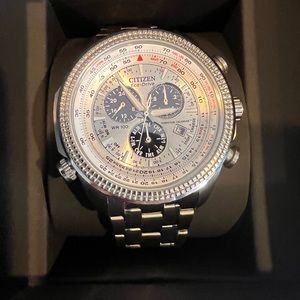 CITIZEN BRYCEN WITH BOX ECO DRIVE (PRICE FIRM)
